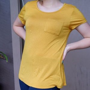 YELLOW SUMMER TOP
